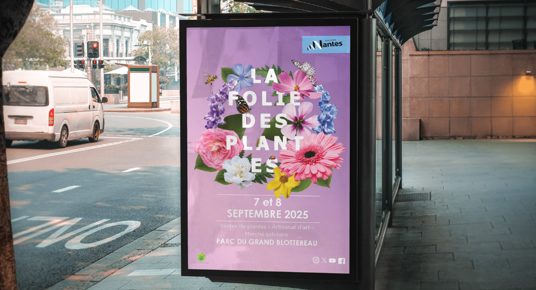 Affiche « La folie des plantes »